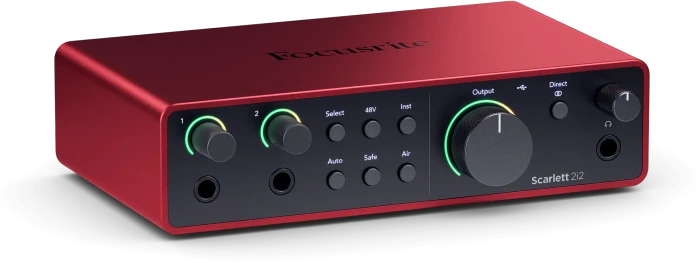 Focusrite Scarlett 2i2 4th Gen