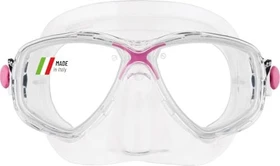 Cressi Marea Tauchermaske klar/pink