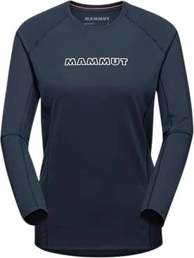 Mammut Selun FL Logo Funktionsshirt langarm marine (Damen)