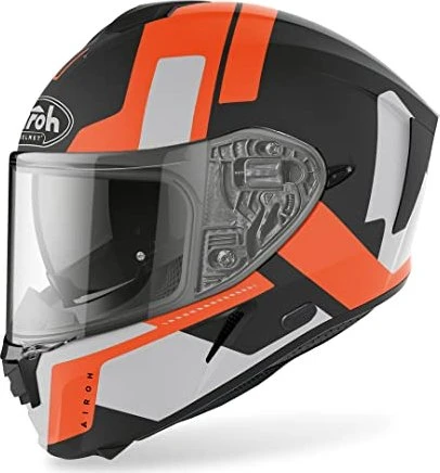 Airoh Spark Shogun matt schwarz/orange/grau