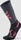 UYN Run Compression Fly Laufsocken anthrazit/coral (Herren) (S100071-G962)