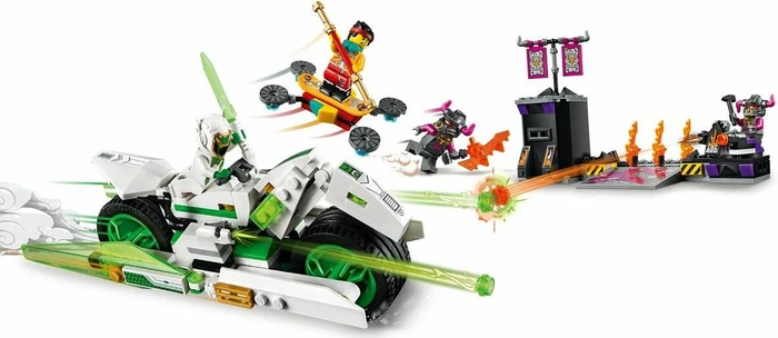 LEGO Monkie Kid - Bike des weißen Drachenpferds