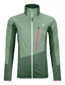 Ortovox Westalpen Swisswool Hybrid Funktionsjacke green forest (Damen)