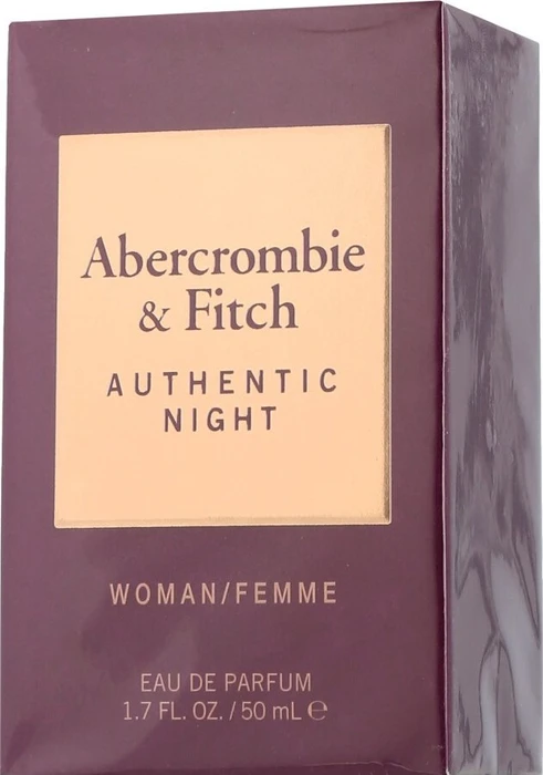 Abercrombie & Fitch Authentic Night Woman Eau de Parfum, 50ml