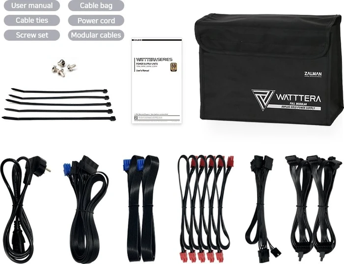 Zalman Watttera EBT 2 Series ZM700-EBTII 700W, ATX 2.31