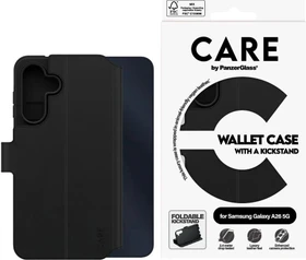 PanzerGlass Care Wallet Case w. Kickstand für Samsung Galaxy A26 5G schwarz