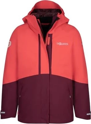 Trollkids Skanden 3in1 Funktionsjacke sweet cherry/red (Junior)