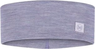 Buff Solid Merino Wide Stirnband solid iris