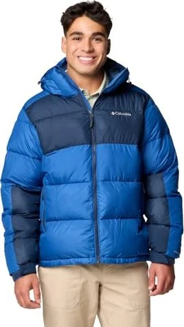 Columbia Pike Lake II Puffer Hooded Jacke mountain blue/collegiate navy (Herren)