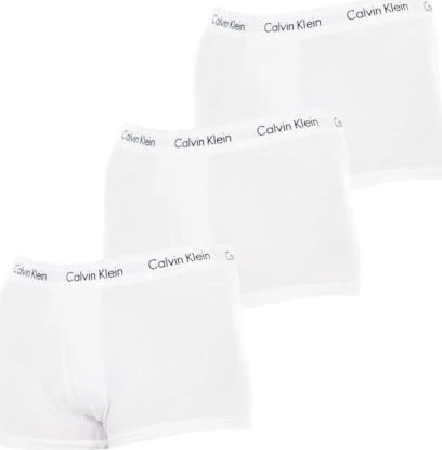 Calvin Klein Low Rise Trunk 3er Boxer Briefs weiß (Herren)