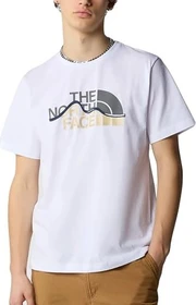 The North Face Mountain Line T-Shirt kurzarm tnf white (Herren)