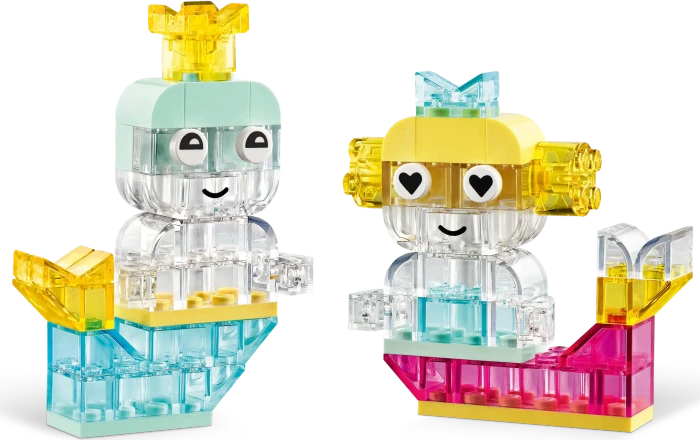 LEGO Classic - Zauberbox mit durchsichtigen Steinen