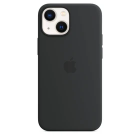 Apple Silikon Case mit MagSafe für iPhone 13 Mini Mitternacht