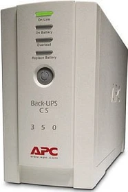 APC Back-UPS CS 350, 350VA, USB/seriell