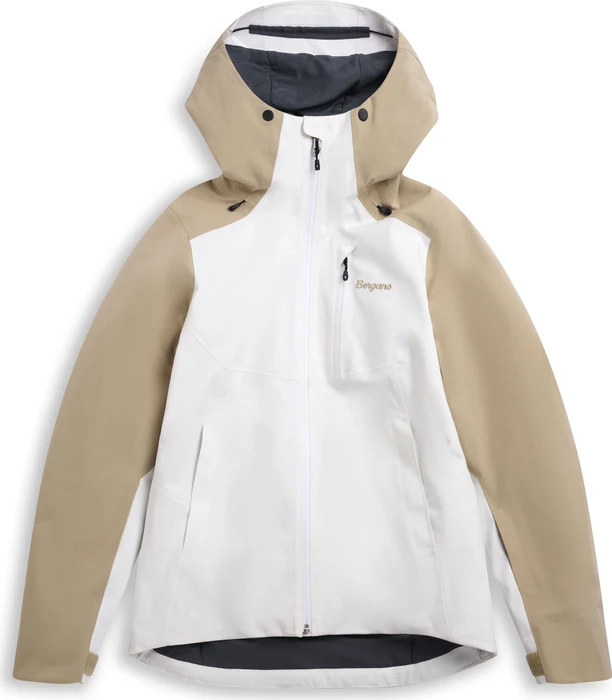 Bergans Oppdal Insulated Skijacke arctic white/sandstone (Damen)