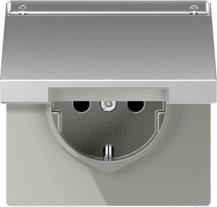 Jung Serie LS Steckdose 16A 250V, aluminium