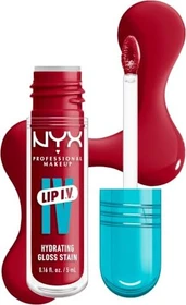 NYX Lip I.V. Hydrating Gloss Stain red-y. set. wet!, 5ml