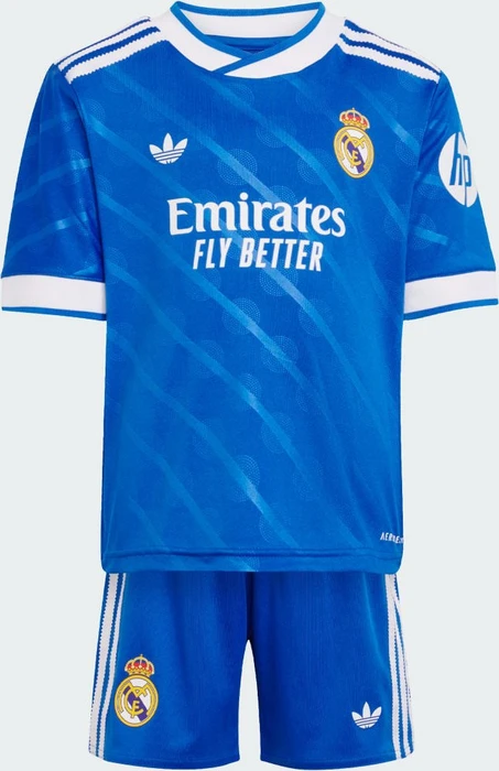 adidas Real Madrid 2025/2026 Ausweichausrüstung (Junior)