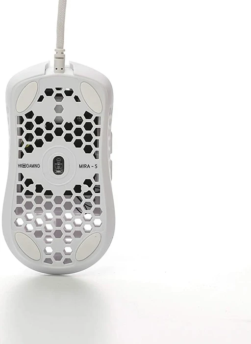 HK Gaming Mira-S Gaming Mouse weiß, USB