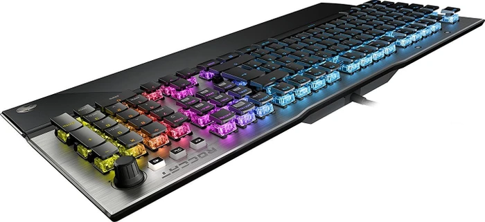 Roccat Vulcan 120 Aimo, grau, LEDs RGB, Titan Tactile, USB, DE