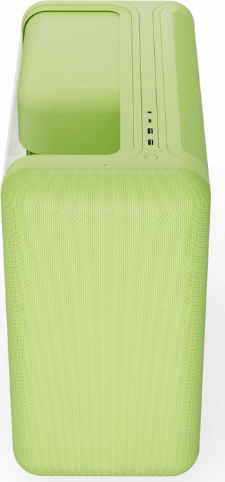 Hyte X50 Matcha, grün, Glasfenster