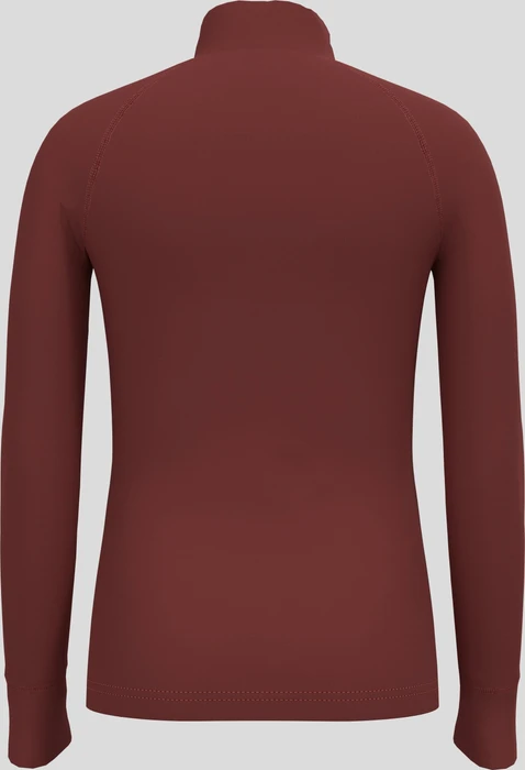 Odlo Active Warm Eco Half-Zip Funktionsshirt langarm spiced apple (Junior)
