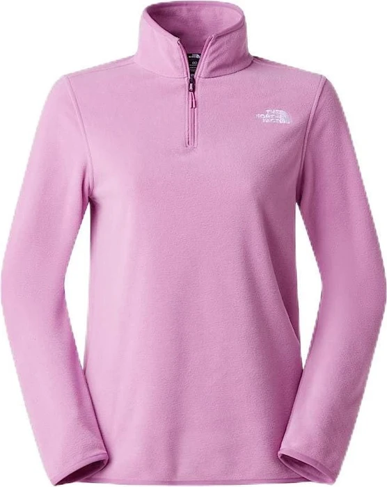 The North Face Glacier 1/4 Zip Fleece Pullover hushed lavender (Damen)