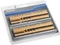 Avexir Core Series Gold LED gelb UDIMM 8GB Kit, DDR3-2400, CL11-13-13-35 Vorschaubild