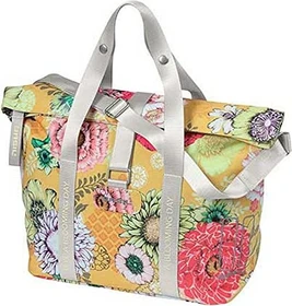 Basil Bloom Field Doppeltasche Gepäcktasche gelb