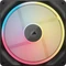 Corsair iCUE LINK LX140-R RGB Dual Pack, schwarz, LED-Steuerung, 140mm, 2er-Pack Vorschaubild