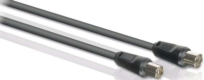 Philips Koaxial Antennenkabel schwarz 10m