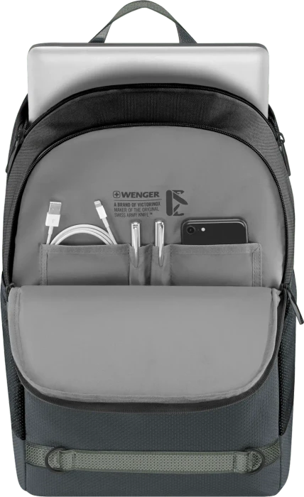 Wenger Tyon 15.6" Laptop-Rucksack, gravity schwarz