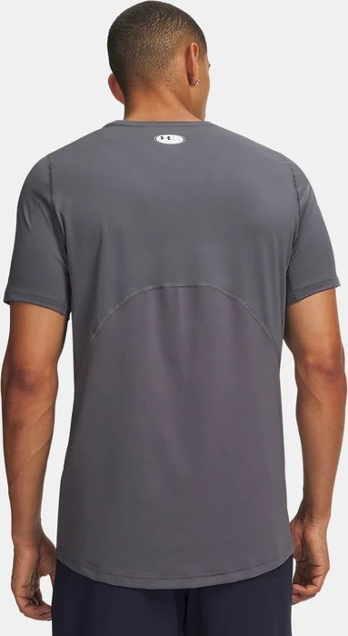 Under Armour HeatGear Armour Funktionsshirt kurzarm castlerock/white (Herren)