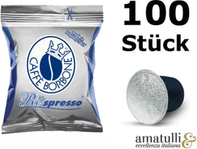 Caffè Borbone Nespresso Blu Kaffeekapseln, 100 Stück