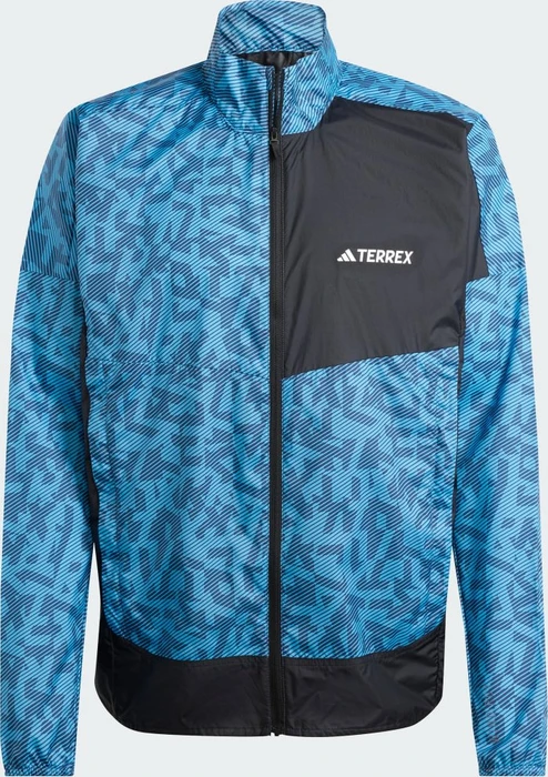 adidas Terrex Trail Running Funktionsjacke pulse blue/black (Herren)