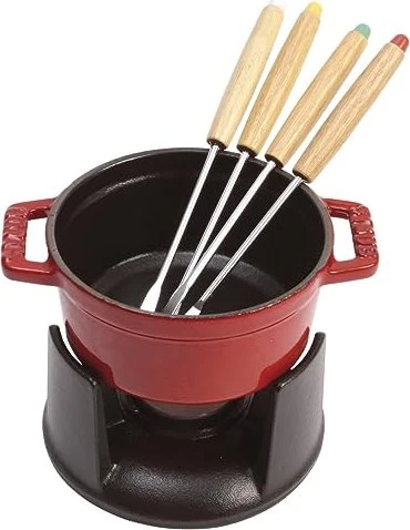 Zwilling Staub Mini Fondue 10cm kirschrot