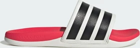 adidas Comfort Adilette 2.0 crystal white/core black/lucid red