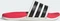 adidas Comfort Adilette 2.0 crystal white/core black/lucid red Vorschaubild