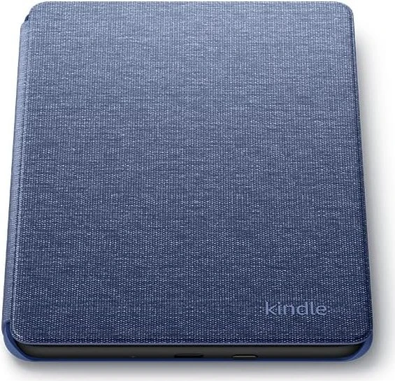 Amazon Stoffhülle für Kindle 2022 [11. Generation], Holzfaser, blau