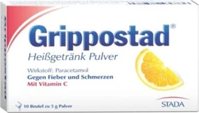 Stada Grippostad Heißgetränk Pulver Beutel, 10 Stück