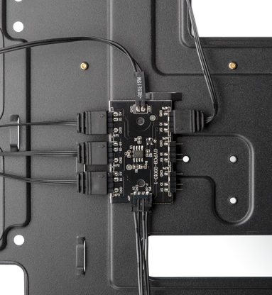 Raijintek Ponos TG4, Glasfenster