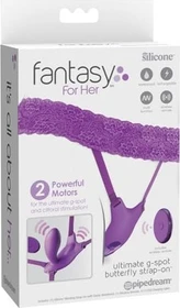 Pipedream Fantasy For Her Ultimate G-Spot Butterfly Strap-On