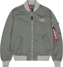 Alpha Industries MA-1 TTC Light Bomber Jacke vintage green/silver (Herren)