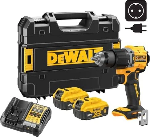 DeWalt DCD799P2T Akku-Schlagbohrschrauber inkl. Koffer + 2 Akkus 5.0Ah