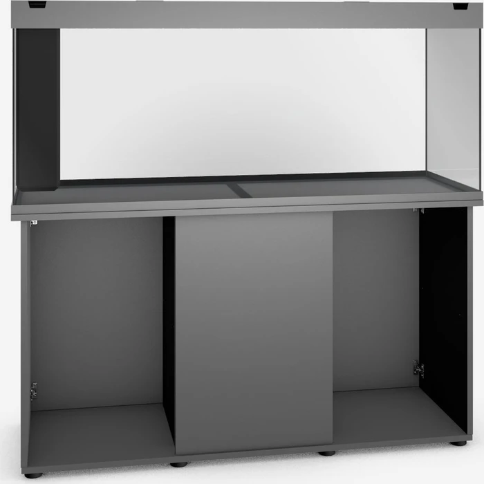 Juwel Rio 450 LED Aquarium-Set mit Unterschrank, grau/grau, 450l