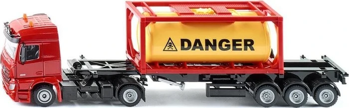 SIKU Super Mercedes-Benz LKW mit Tankcontainer