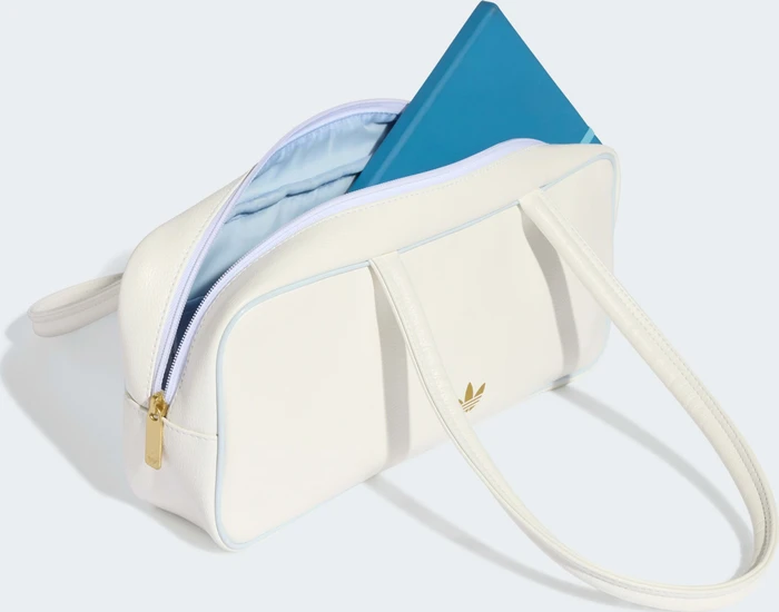 adidas Adicolor Elongated Airliner Schultertasche white/crystal sky