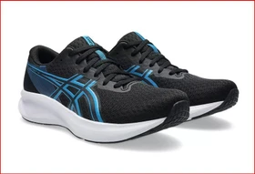 Asics Patriot 14 black/aegean blue (Herren)