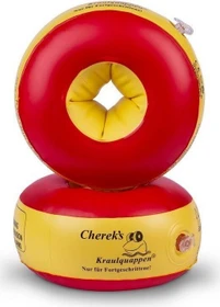 Cherek's Kraulquappen Anfänger Schwimmflügel grün/rot (Junior)