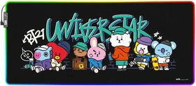 Grupo Erik Editores BT21 XL RGB, 900x400mm, Motiv schwarz/blau